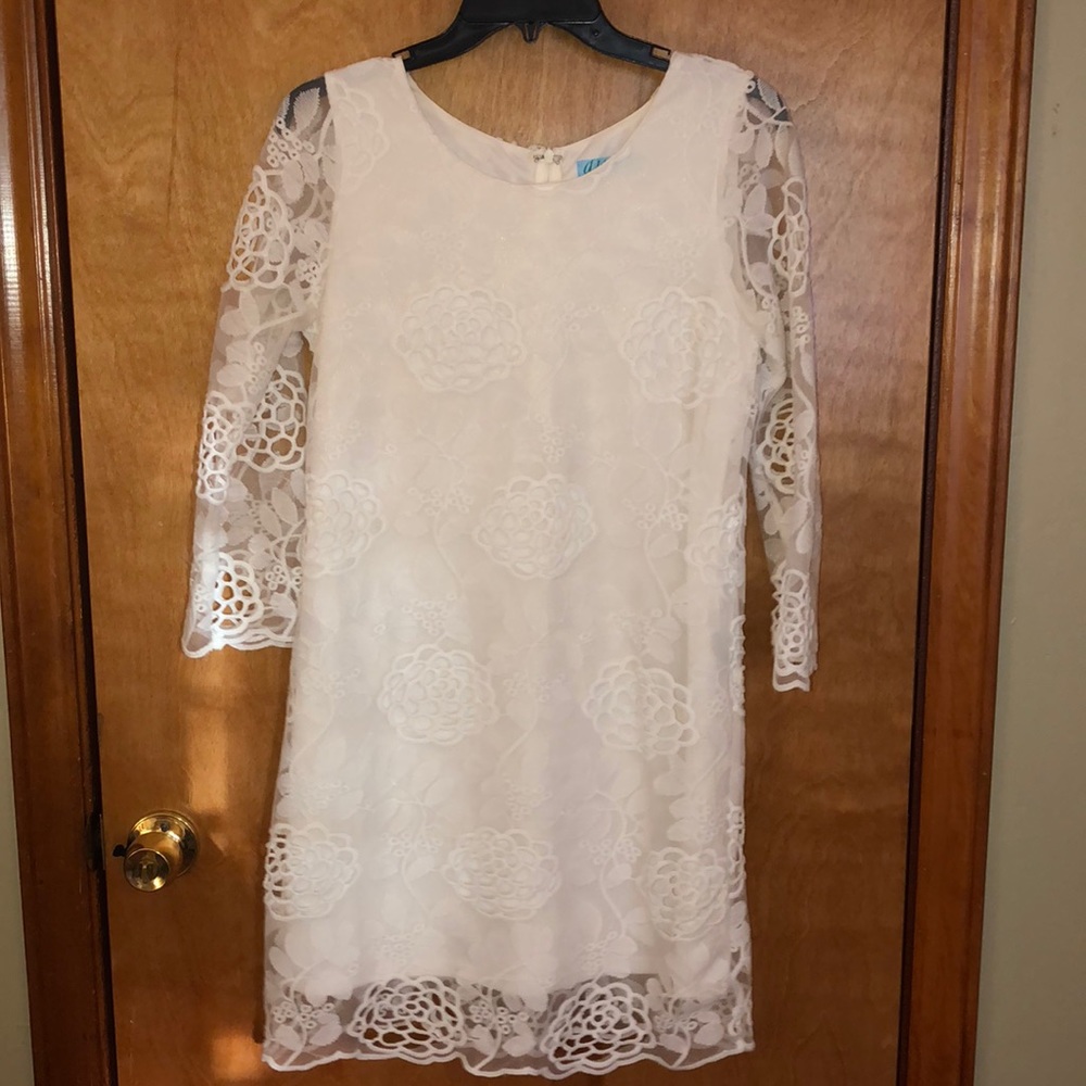 Francesca’s White Dress